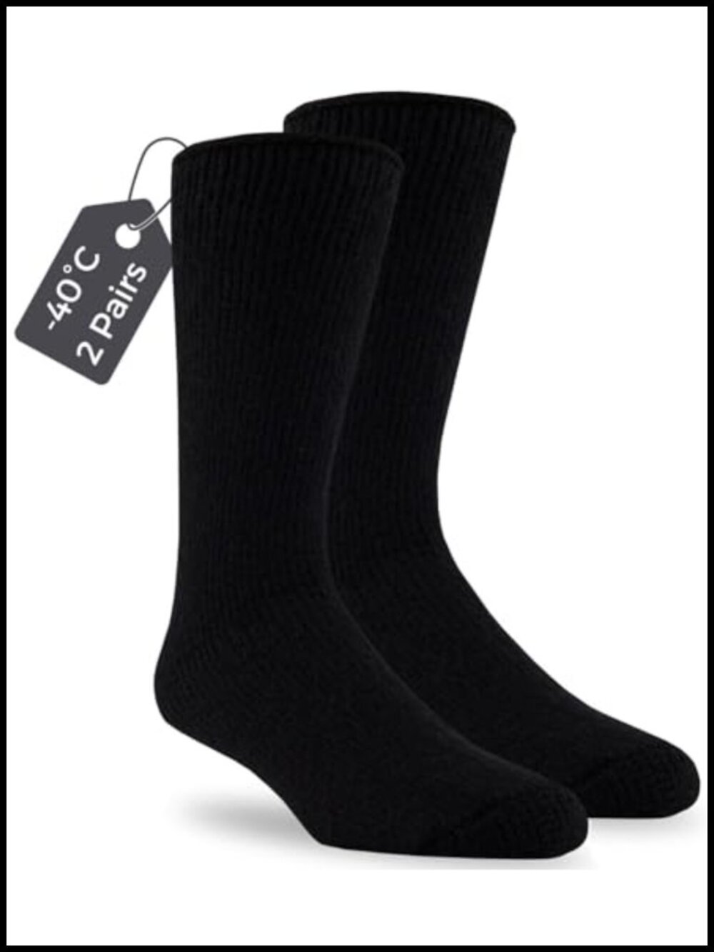 Thermal Winter Socks 85% Preshrunk Wool Hiking Trekking Extreme Cold